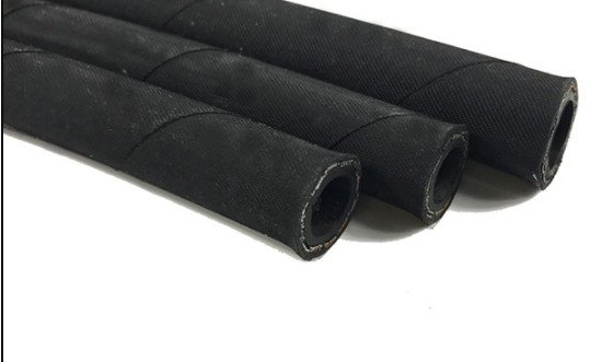 EN 853 2SN SAE 100 R2AT ISO 1436-1 2SN Wire Braid Hydraulic Hose with High Abrasion Ozone and Weather Resistance